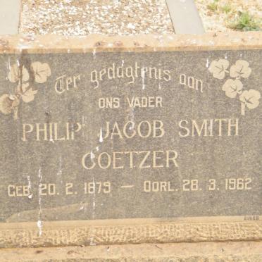 COETZER Philip Jacob Smith 1879-1962