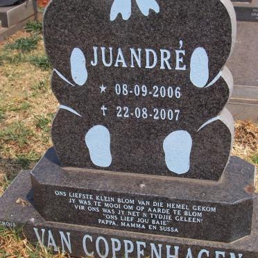 COPPENHAGEN Juandré, van 2006-2007