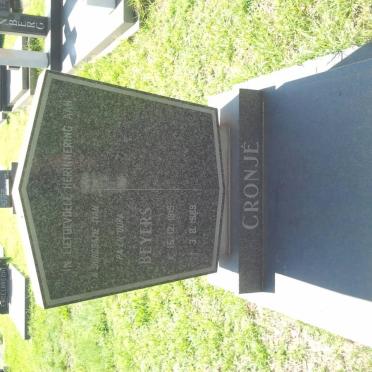 CRONJÉ Beyers 1915-1989