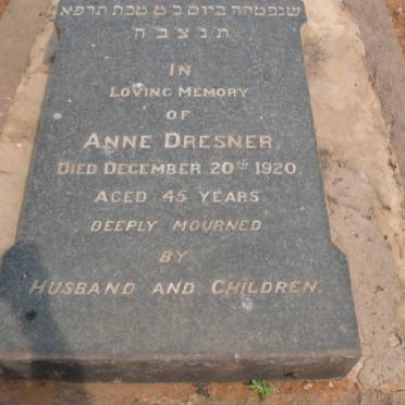 DRESNER Anne -1920
