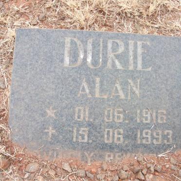DURIE Alan 1916-1993