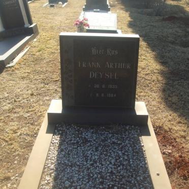 DEYSEL Frank Arthur 1935-1984