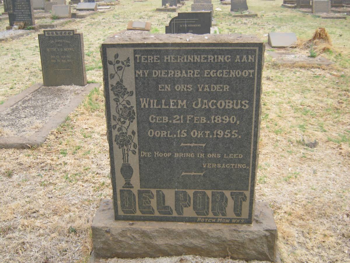 DELPORT Willem Jacobus 1890-1955