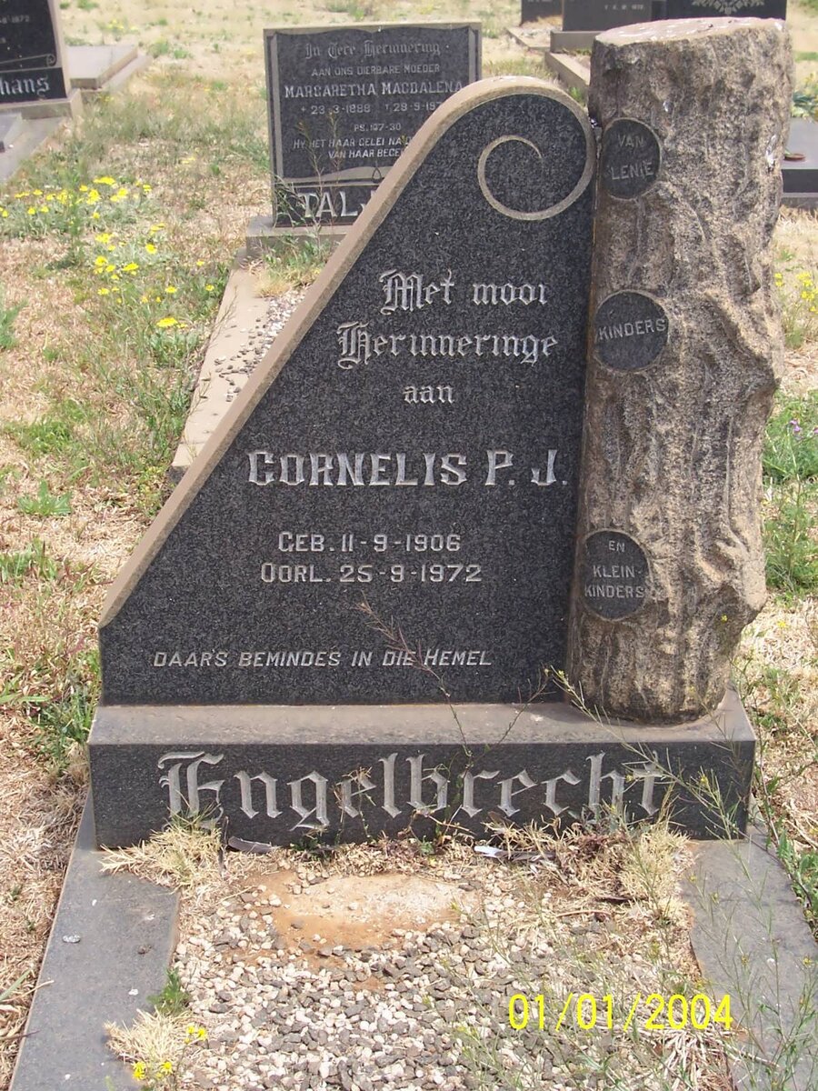 ENGELBRECHT Cornelis P.J. 1906-1972