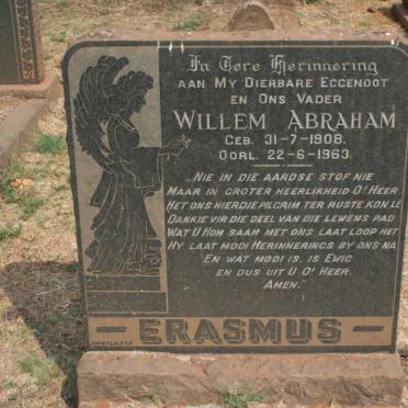 ERASMUS Willem Abraham 1908-1963