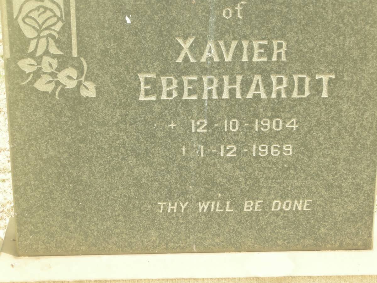 EBERHARDT Xavier 1904-1969