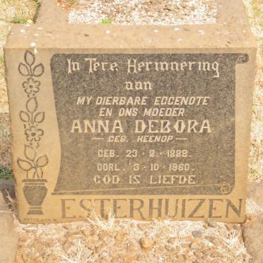 ESTERHUIZEN Anna Debora nee HEENOP 1888-1960