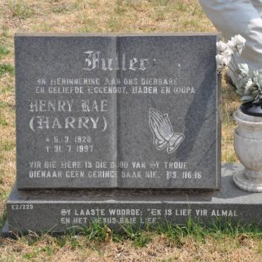 FULLER Henry Ray 1928-1997