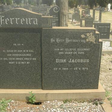 FERREIRA Dirk Jacobus 1904-1973