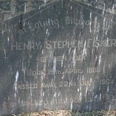 FISHER Henry Stephen 1880-1964