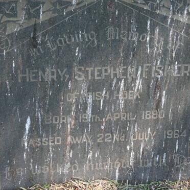 FISHER Henry Stephen 1880-1964