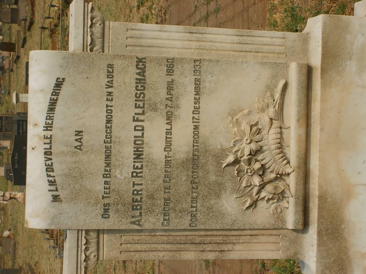 FLEISCHACK Albert Reinhold 1860-1933