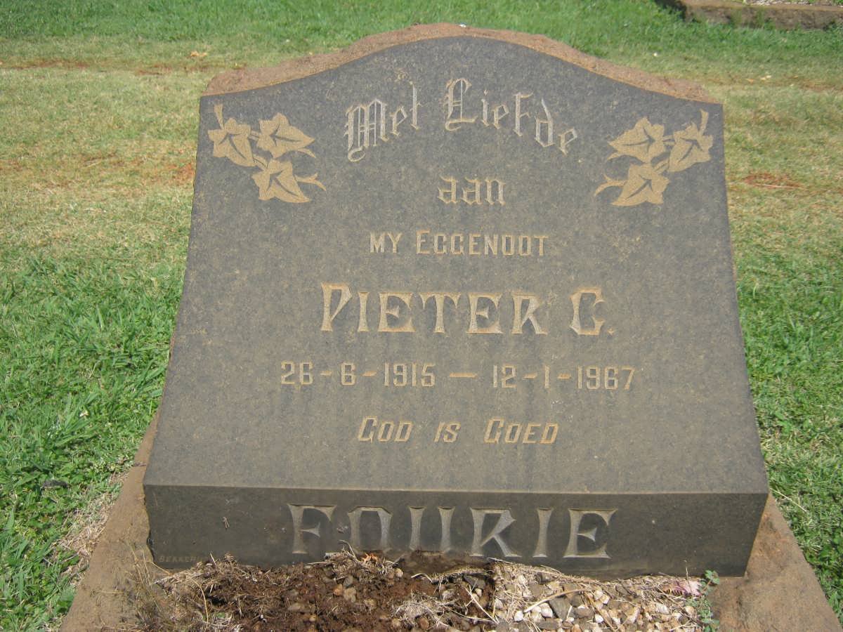 FOURIE Pieter C. 1915-1967