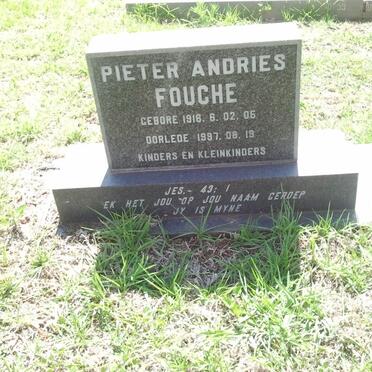 FOUCHE Pieter Andries 1916-1997 &amp; Christina Magdalena 1916-1986