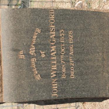 GAISFORD John William 1853-1928