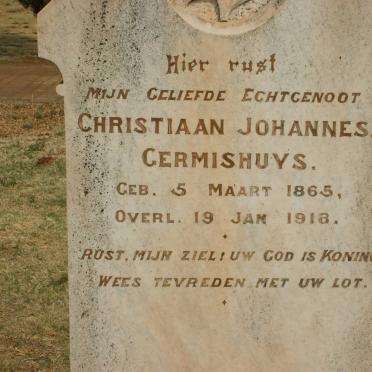 GERMISHUYS Christiaan Johannes 1865-1918