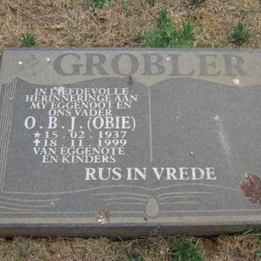 GROBLER O.B.J. 1937-1999