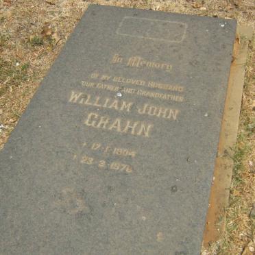 GRAHN William John 1904-1976