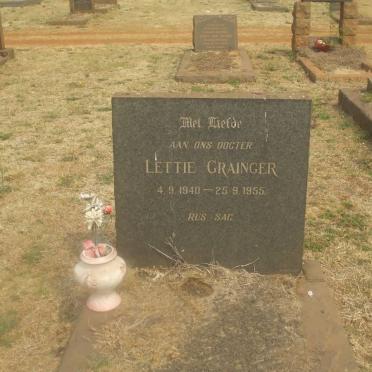 GRAINGER Lettie 1940-1955