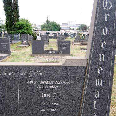 GROENEWALD Jan G. 1924-1977