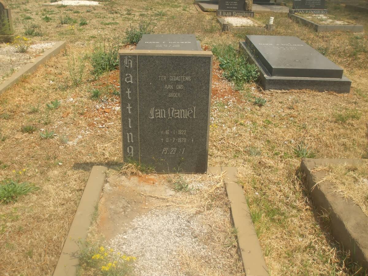 HATTING Jan Daniel 1922-1979