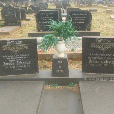 HARMSE Petrus Lodewikus 1926-1974 &amp; Jacoba Johanna 1921-2009