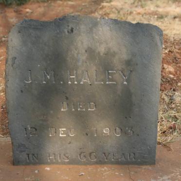 HALEY J.M. -1903