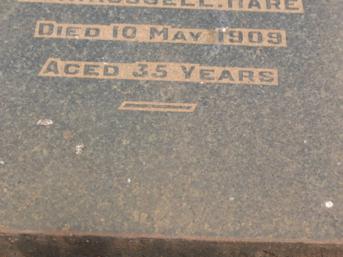 HARE Ada Russell -1909