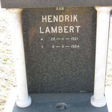 HAVENGA Hendrik Lambert 1921-1984