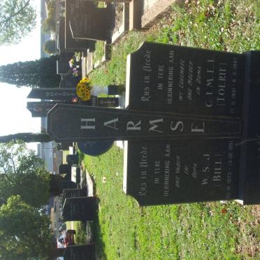 HARMSE W.S.J. 1923-1991 &amp; C.I.M.E.L. 1931-19?7