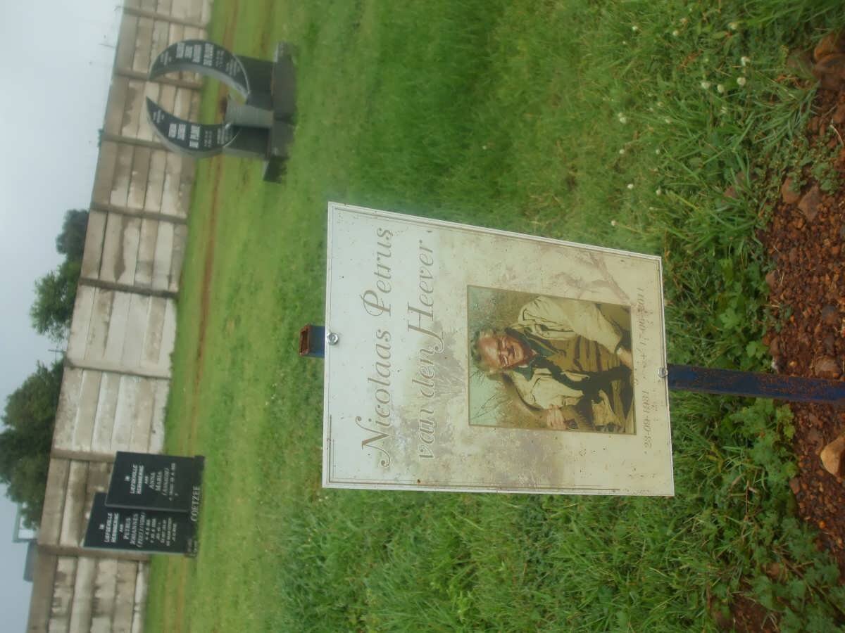 HEEVER Nicolaas Petrus, van den 1931-2011