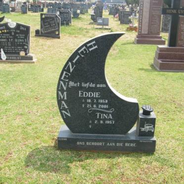 HEINENMAN Eddie 1953-2001 &amp; Tina 1957-