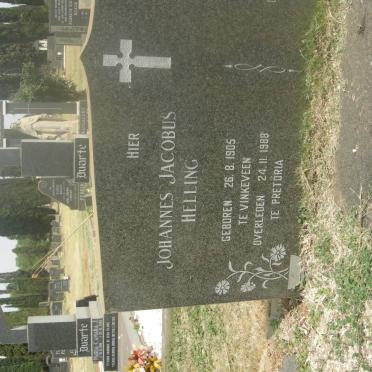 HELLING Johannes Jacobus 1905-1988 &amp; Anna Maria GRIFFIOEN 1909-1979