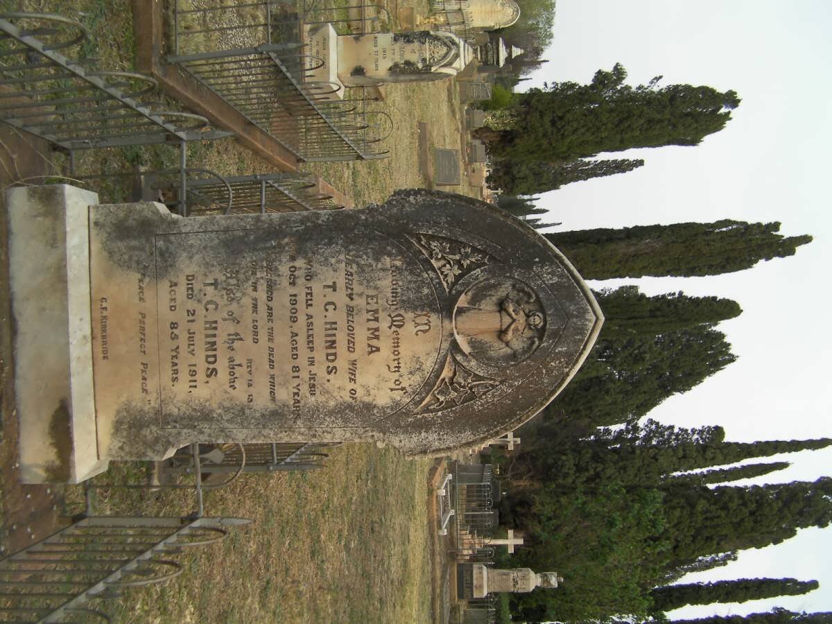 HINDS  T.C. -1911 &amp; Emma -1909