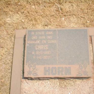 HORN Chris 1893-1977