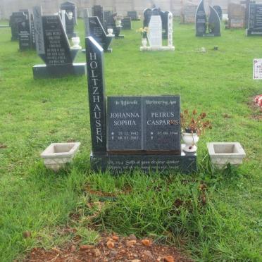 HOLTZHAUSEN Petrus Casparus 1944- &amp; Johanna Sophia 1942-2003