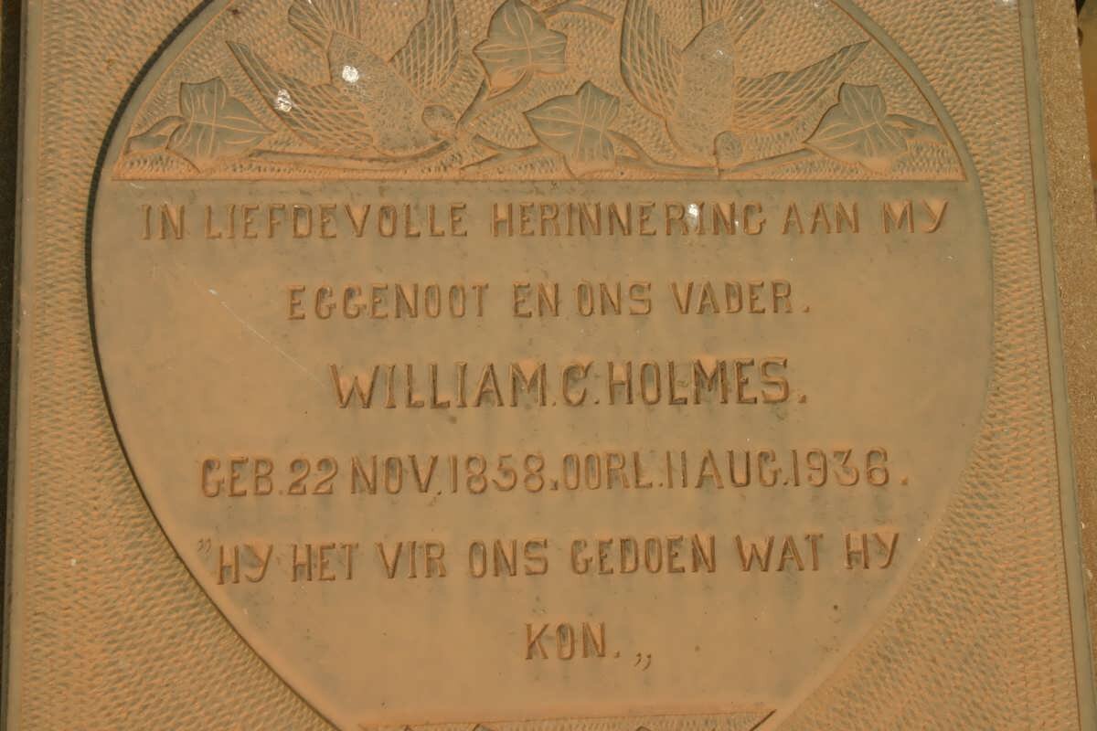 HOLMES William C. 1858-1936