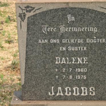 JACOBS Dalene 1960-1975