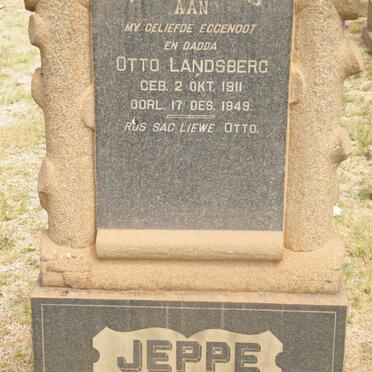 JEPPE Otto Landsberg 1911-1949