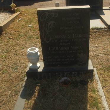 JOUBERT Johannes Jacobus 1920-1983 &amp; Catharina Maria 1925-1994