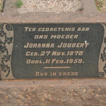 JOUBERT Johanna 1878-1959