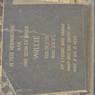 JONGH Willie, de 1939-1957