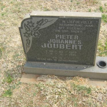JOUBERT Pieter Johannes 1929-1995