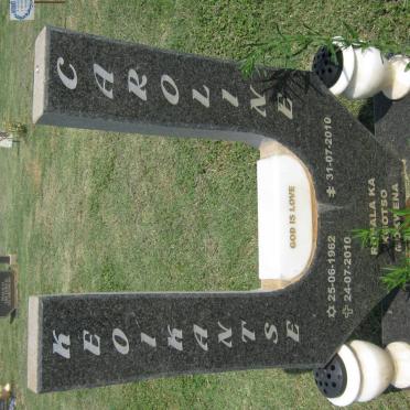 KEOIKANTSE Caroline 1962-2010