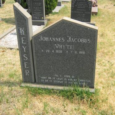 KEYSER Johannes Jacobus 1938-1991