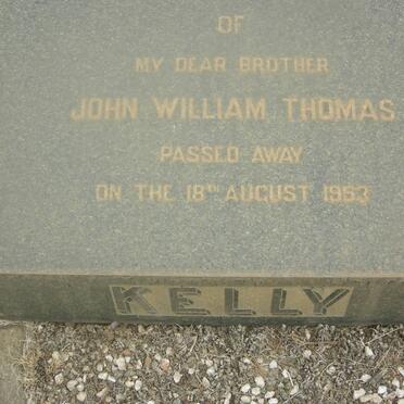 KELLY John William Thomas -1953