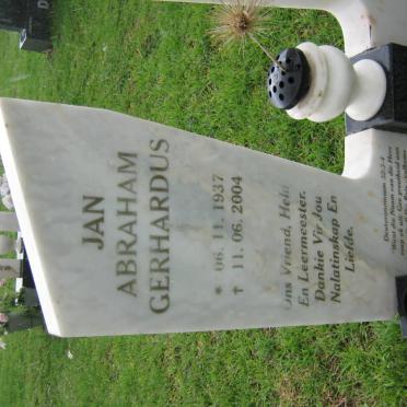 KRUGER Jan Abraham Gerhardus 1937-2004