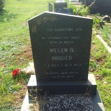 KRUGER Willem N. 1937-1973