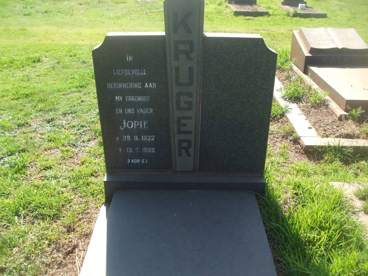 KRUGER Jopie 1932-1990