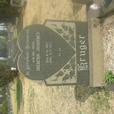 KRUGER Diederik Johannes 1907-1977